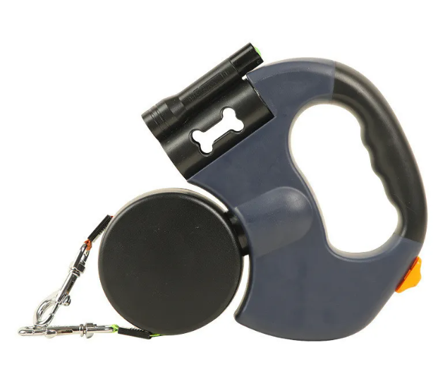 Pawzio Auto Double Dog Leash