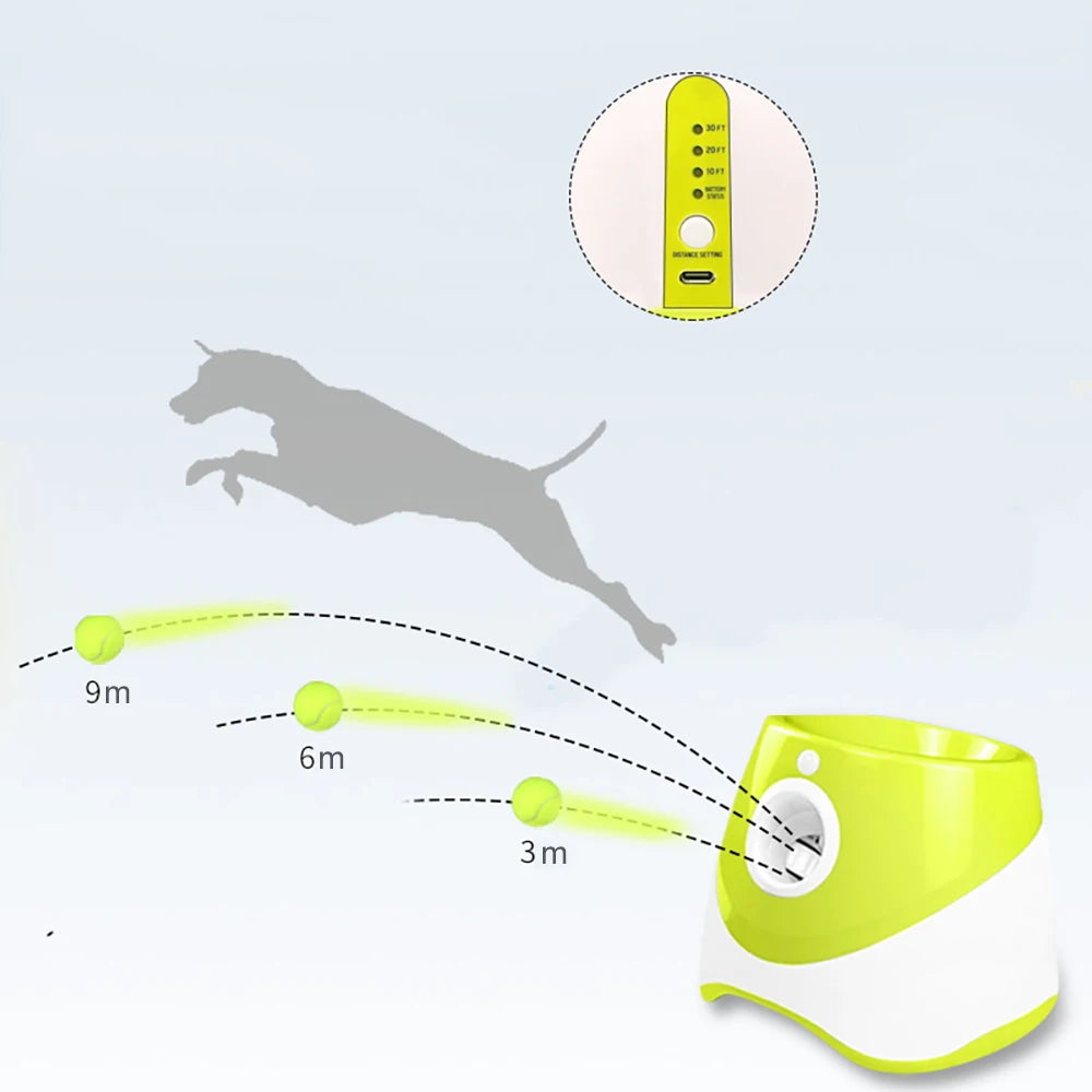 Pawzio LaunchPro™ Automatic Ball Launcher
