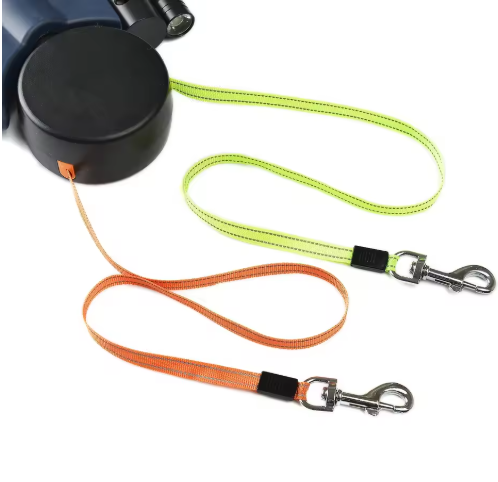 Pawzio Auto Double Dog Leash